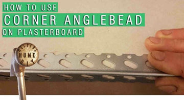 How to Use Corner Anglebead on Plasterboard