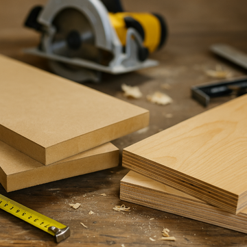 MDF vs Plywood in UK DIY: Which One’s Actually Better for Your Project?